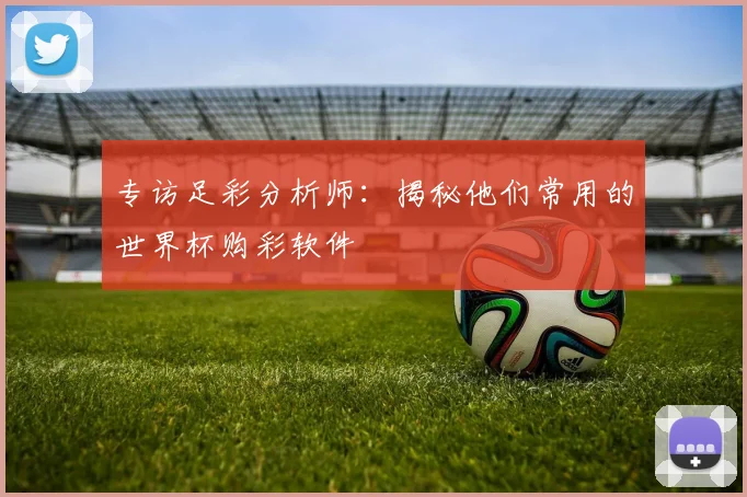 专访足彩分析师:揭秘他们常用的世界杯购彩软件