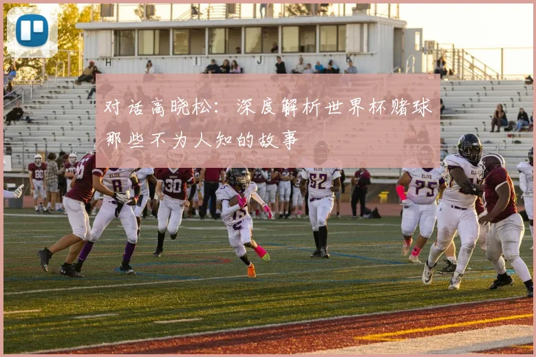 对话高晓松：深度解析世界杯赌球那些不为人知的故事