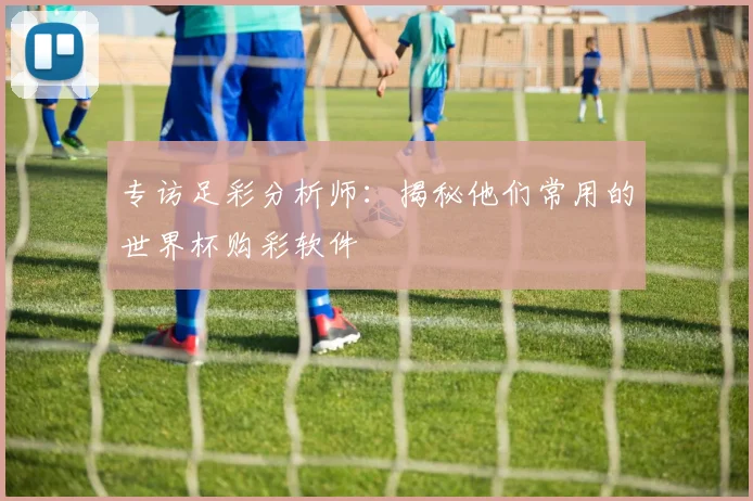 专访足彩分析师:揭秘他们常用的世界杯购彩软件