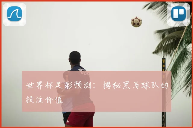 世界杯足彩预测：揭秘黑马球队的投注价值